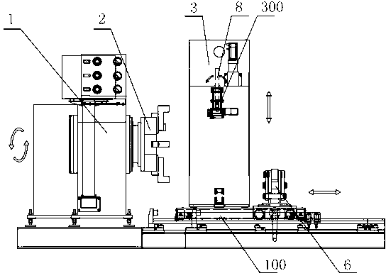 Five-axis steel pipe intersecting line cutter