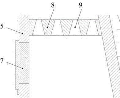 Eddy kinetic energy gas flow material smashing and material-liquid separation pulping device