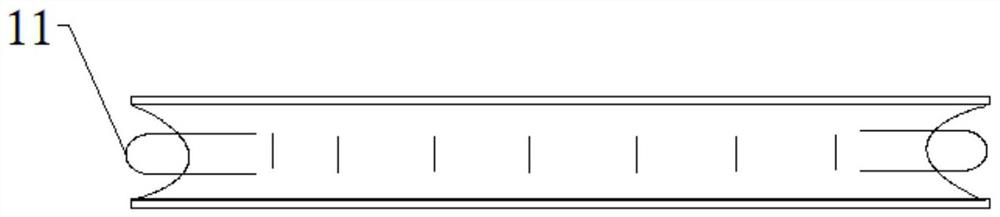 Prestressed hinge joint structure of prefabricated bridge deck slab of fully-assembled composite beam bridge and construction method of prestressed hinge joint structure