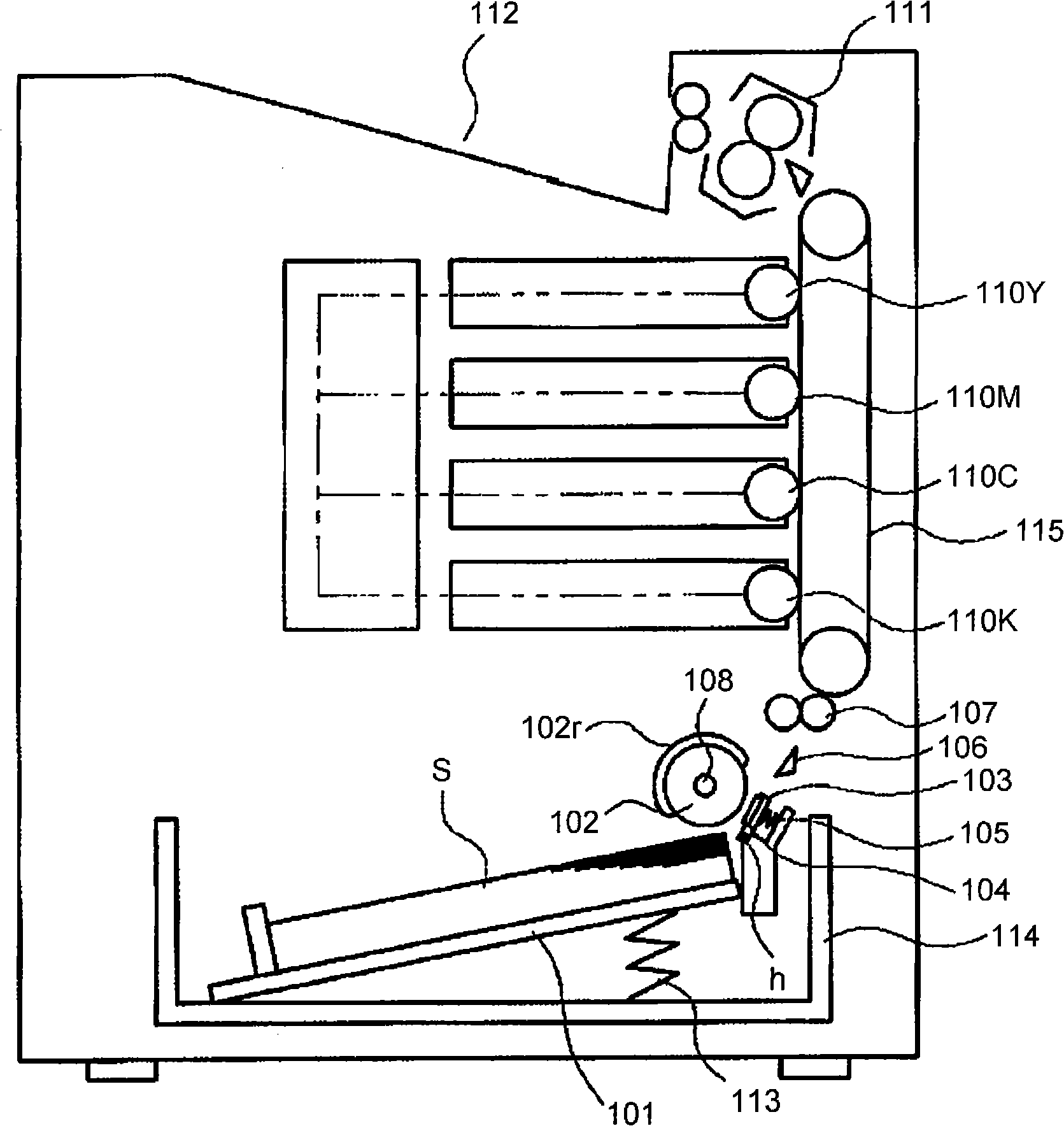 Sheet feeding device and image forming apparatus