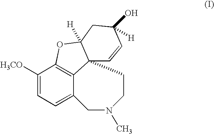 Galantamine formulations