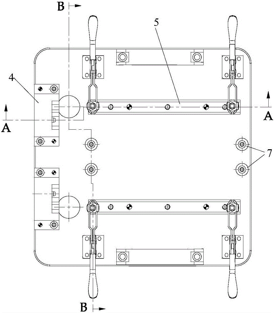 Riveting method for skylight outer pipe pressing block and sliding rail