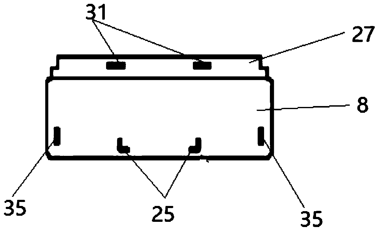 Notebook computer buffering pad