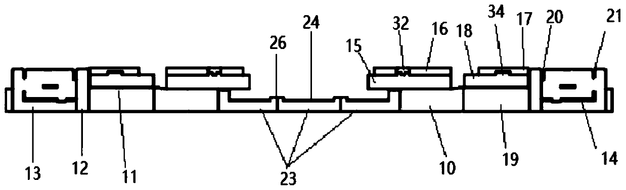 Notebook computer buffering pad