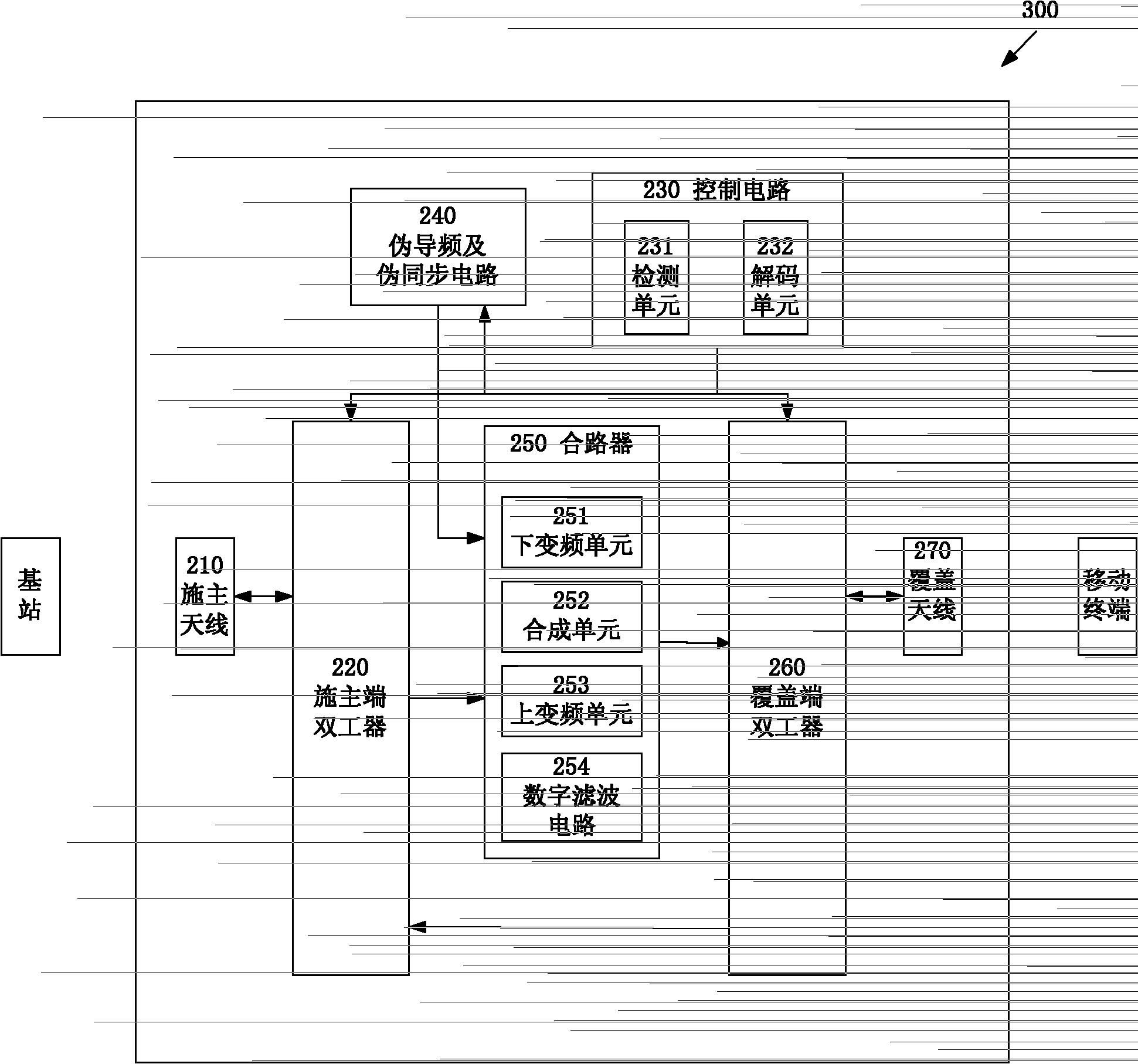 Digital repeater and downlink signal processing method thereof