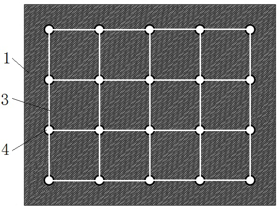 Metal vein water jet mining method