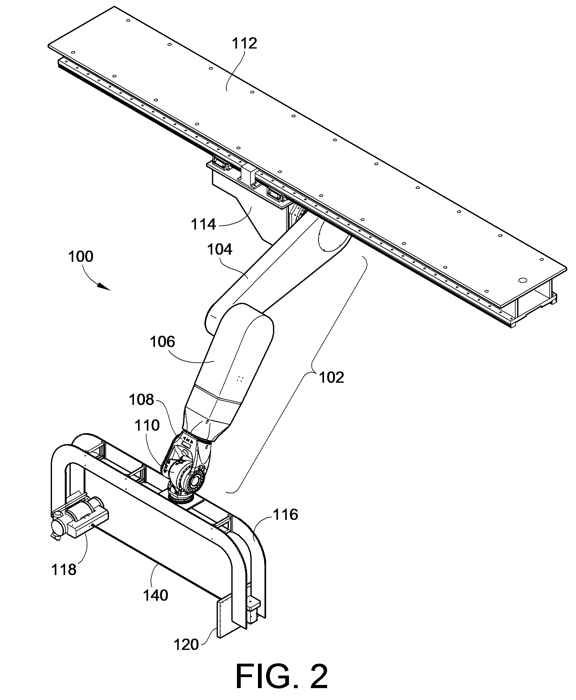 Imaging Positioning System Having Robotically Positioned D-Arm