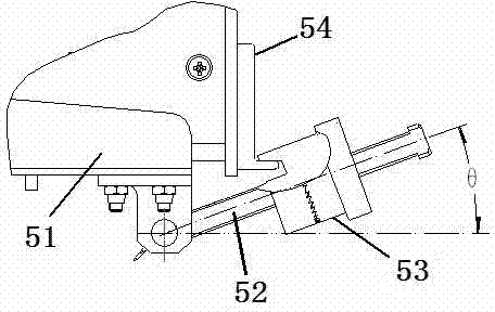 Chassis bracket device for cabinet