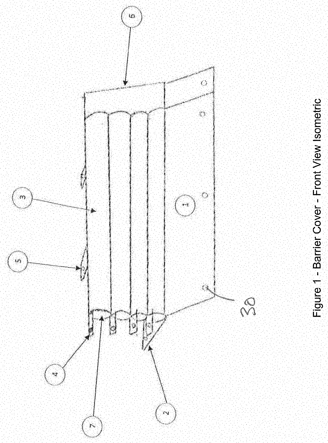 Rapidly deployable flood defence system