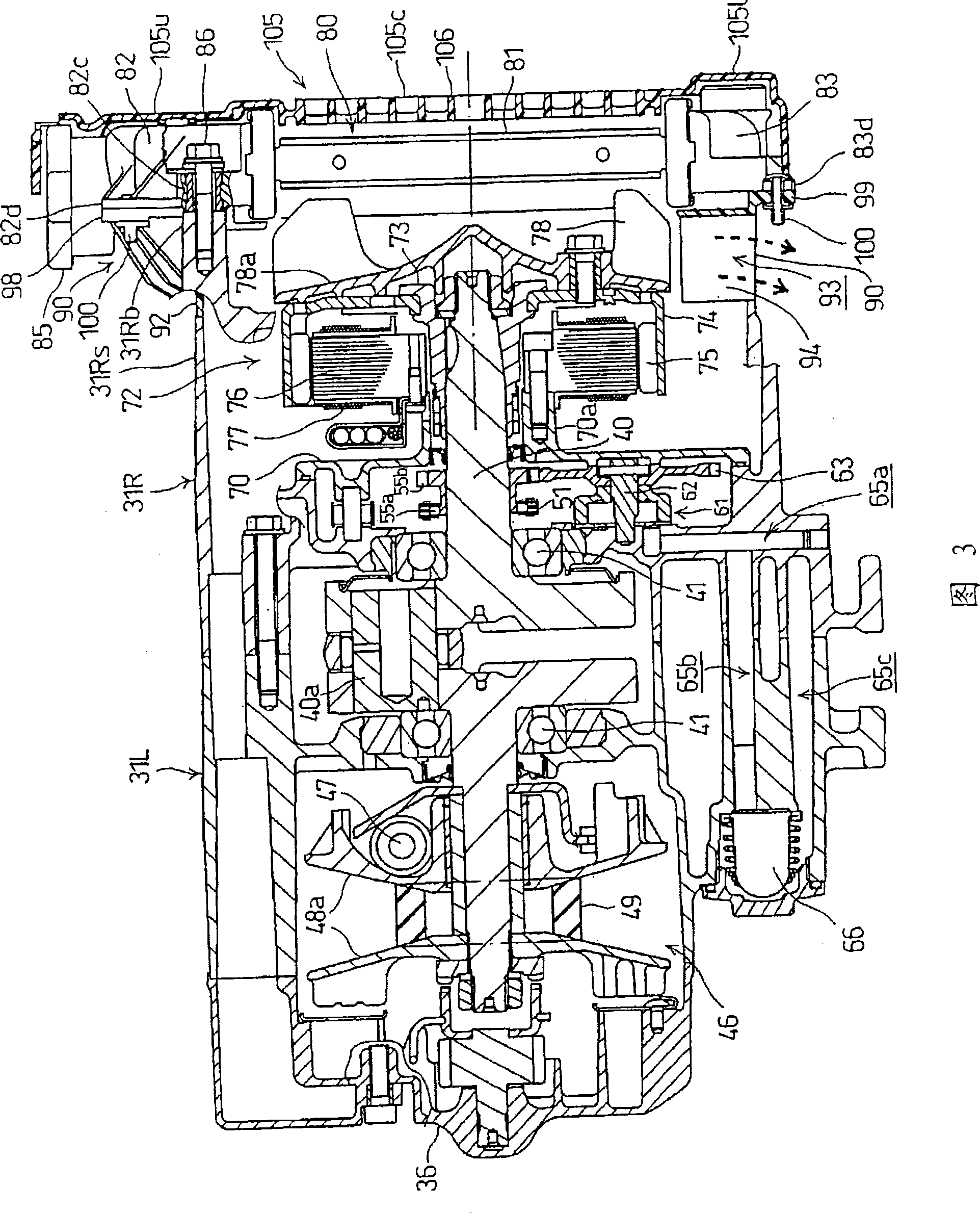 Radiator for vehicle