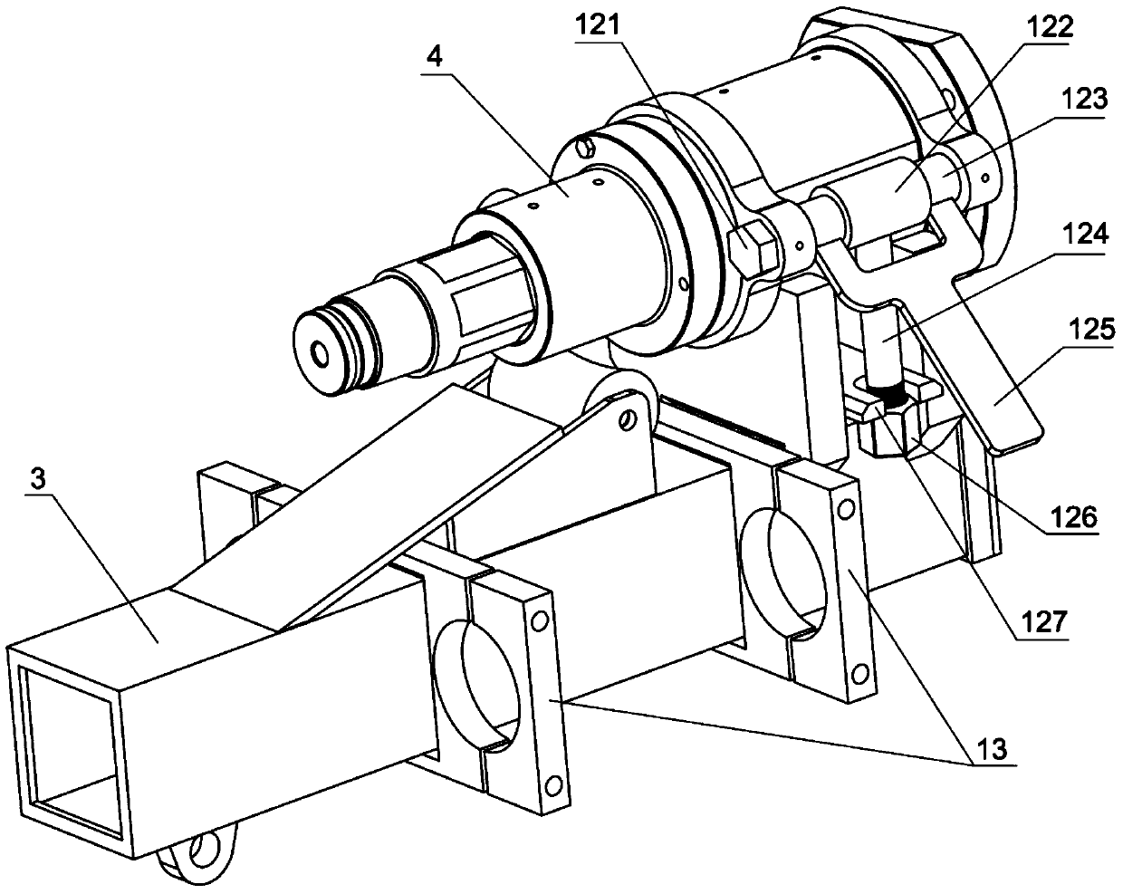 Portable power head core drill