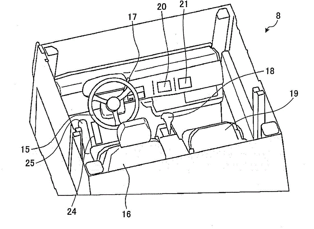 Transport vehicle, dump truck, and transport vehicle control method