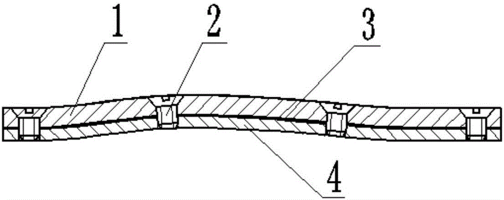 Two-way deformable shape memory alloy bump and manufacturing method thereof