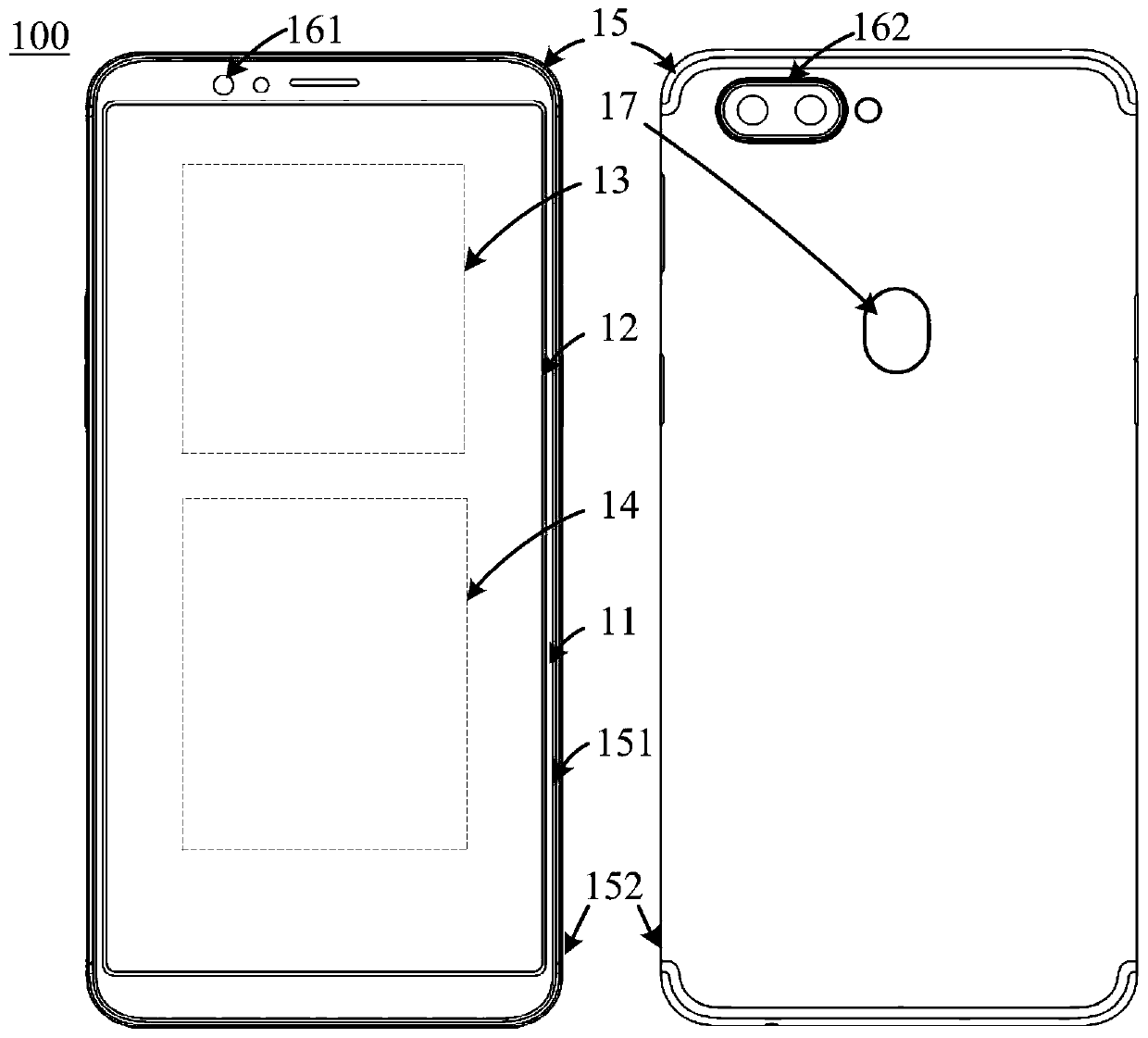 Display device, electronic equipment and manufacturing method of display device