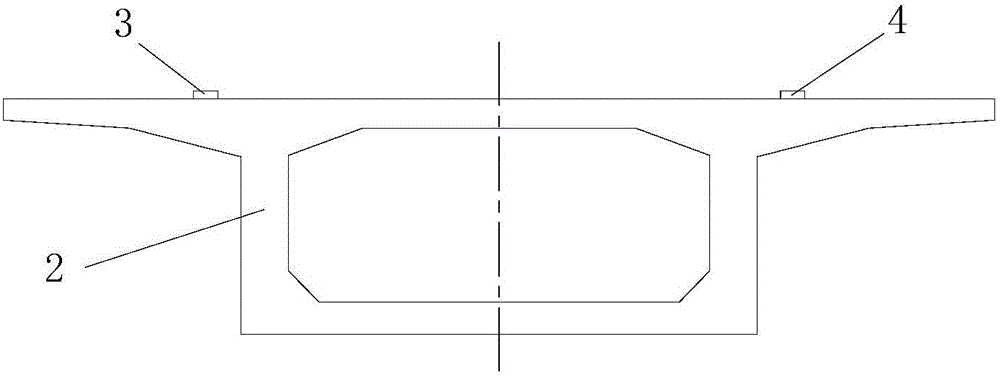 Top plate ejecting system for ejecting closure section of continuous rigid frame bridge and construction method thereof