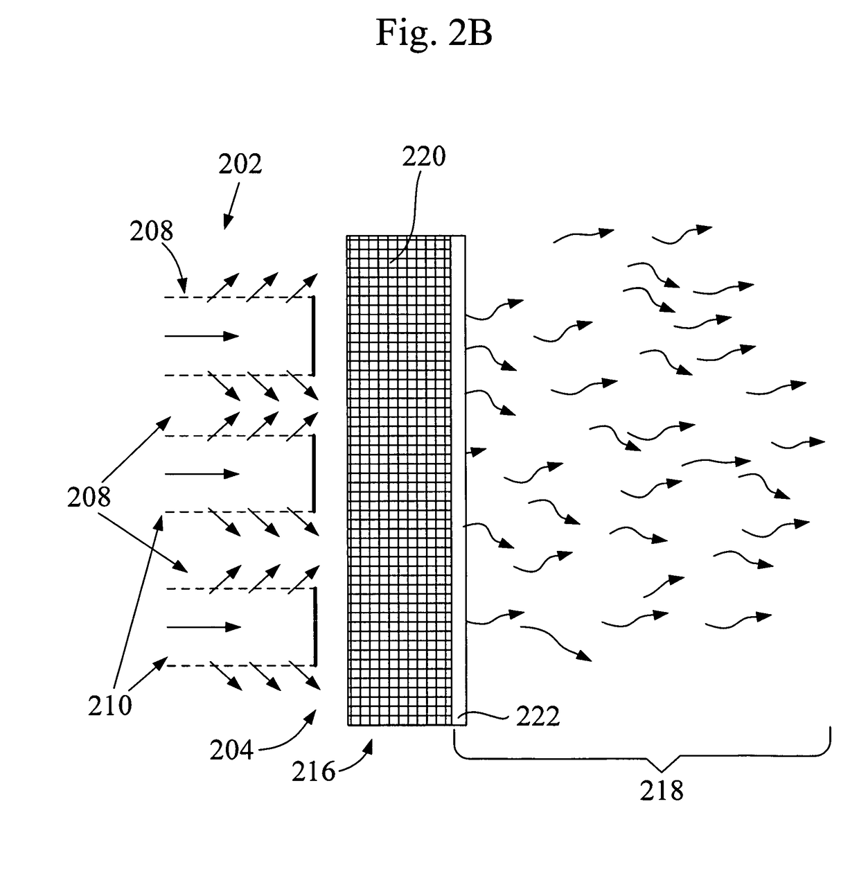 Flow vortex suppression apparatus for a mass air flow sensor