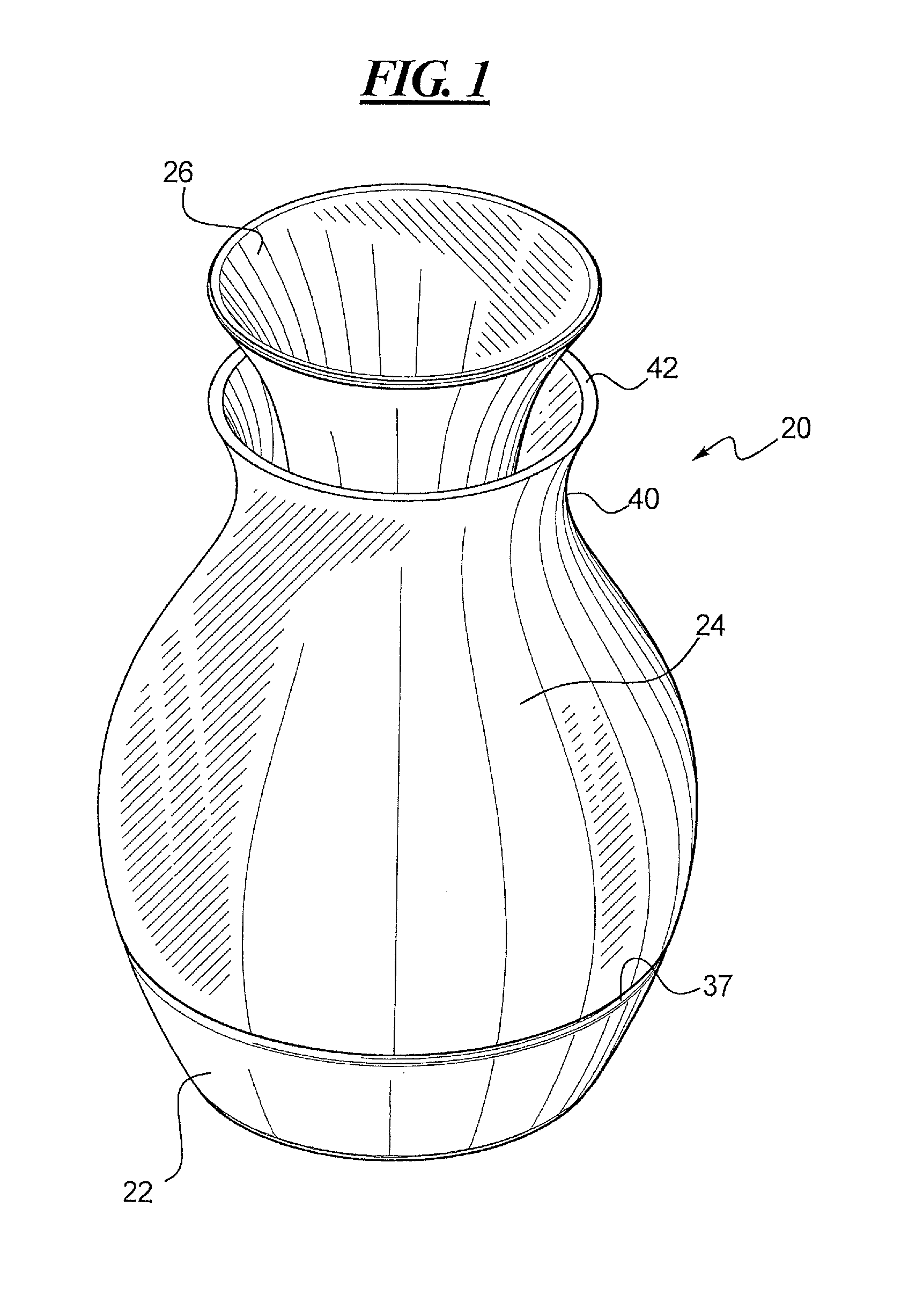 Multi-sensory product combining reeds, volatile actives diffusion, form-within-a-form construction, and light show capabilities