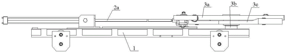 Tyre clamping mechanism for vehicle production line