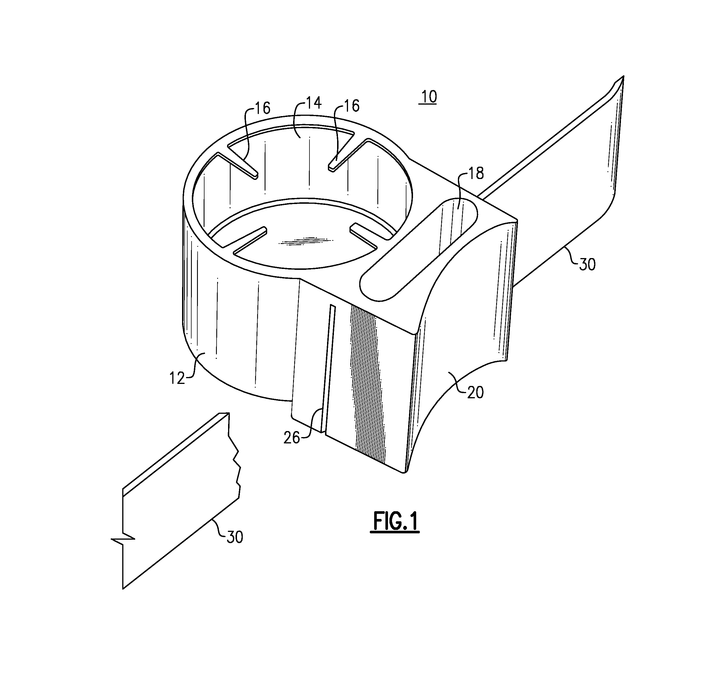 Wearable beverage container holder