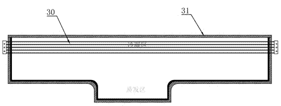 Cold and heat continuously-supplying system and method based on server waste heat and solar energy