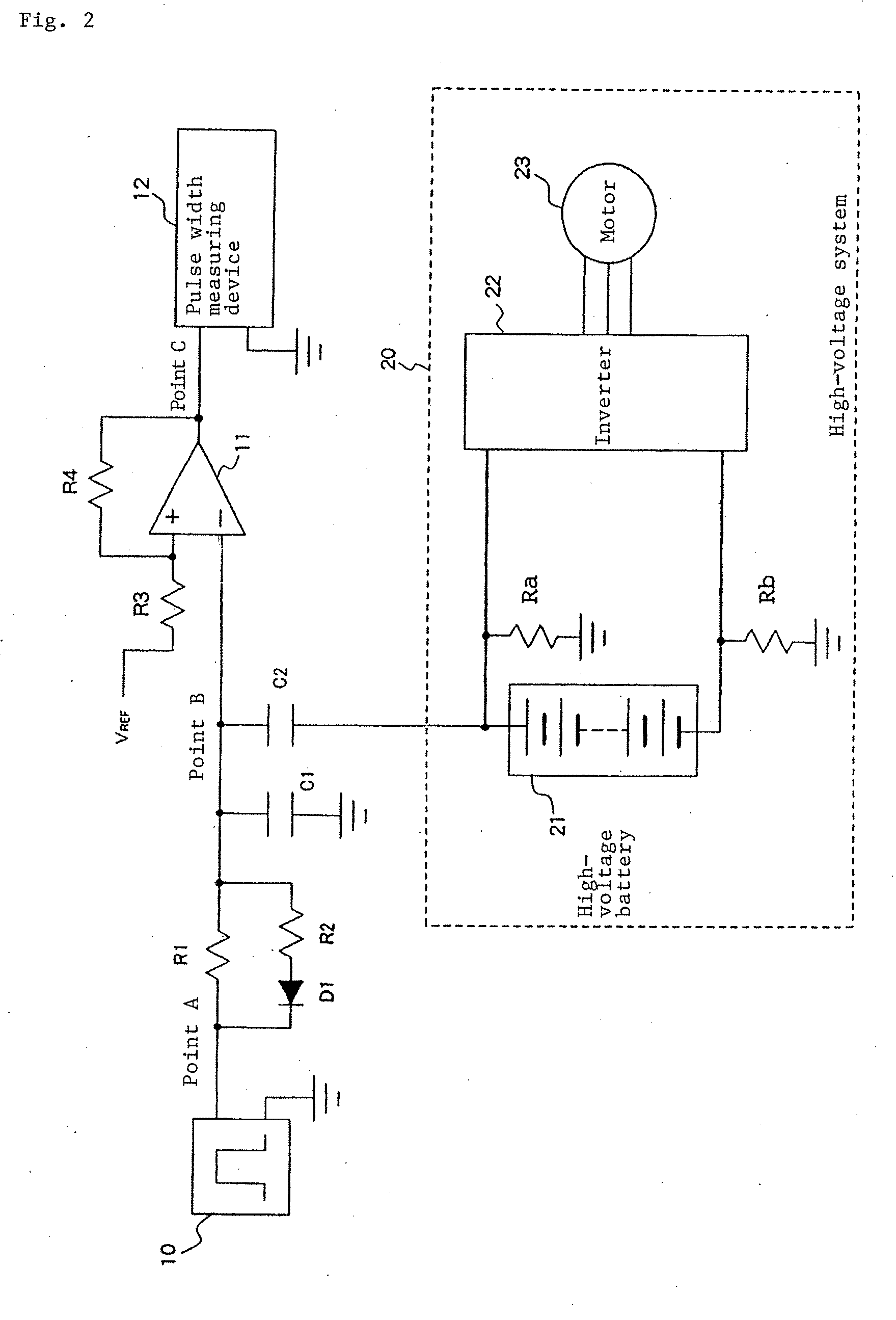 Insulation resistance detecting apparatus