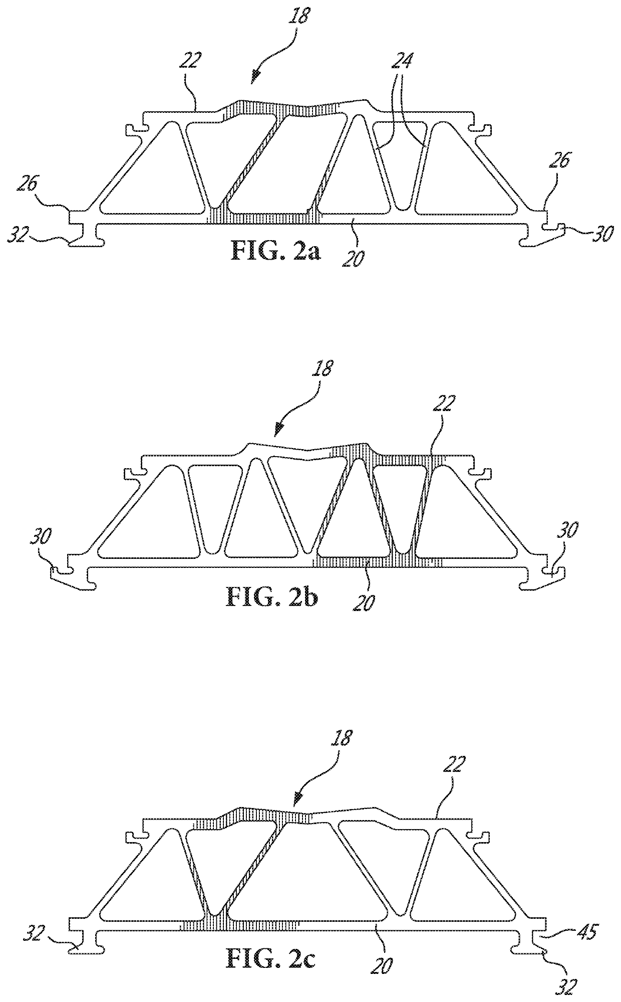 Railcar body made of mating panels having a predetermined gap there in between