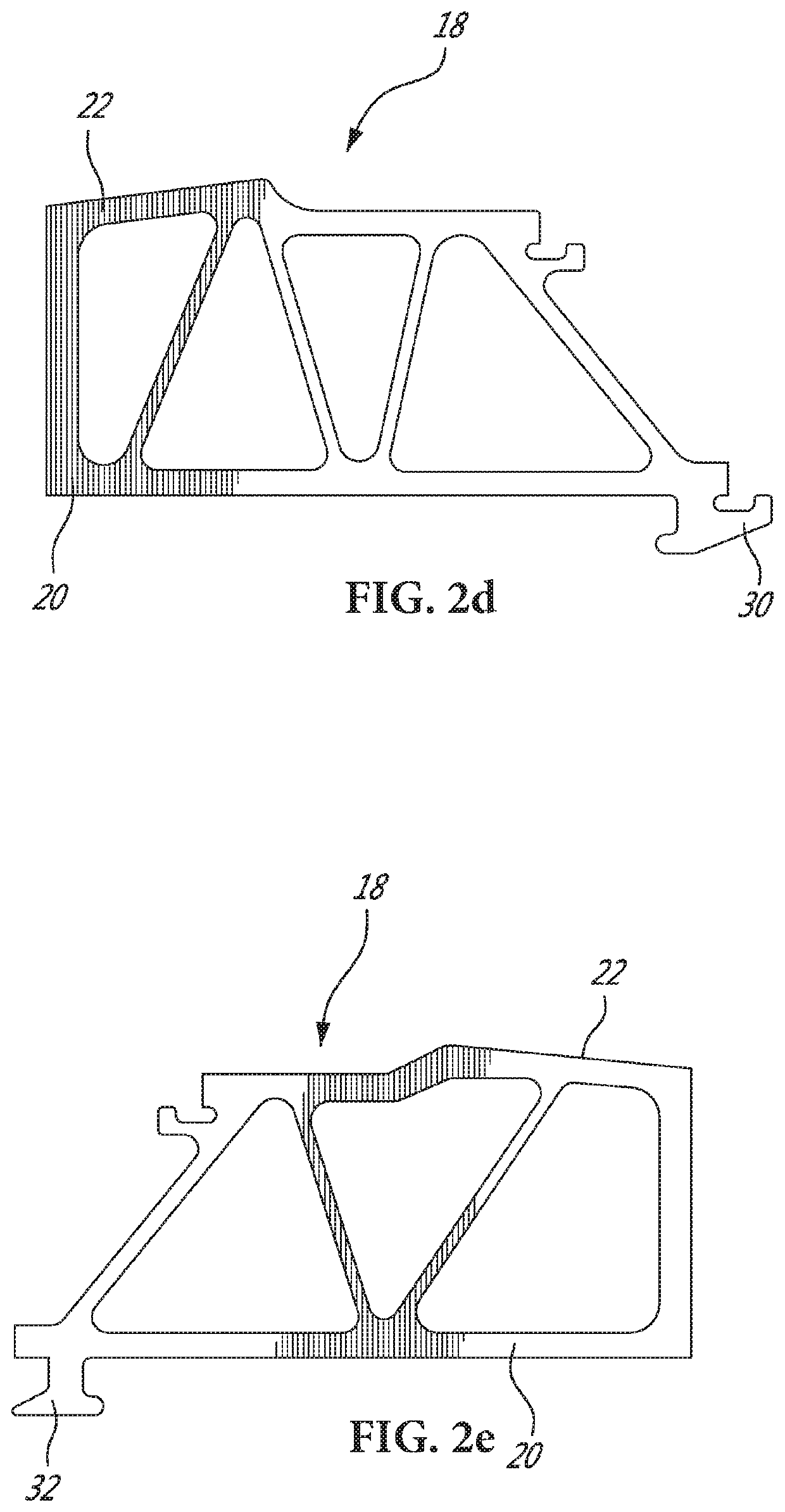 Railcar body made of mating panels having a predetermined gap there in between