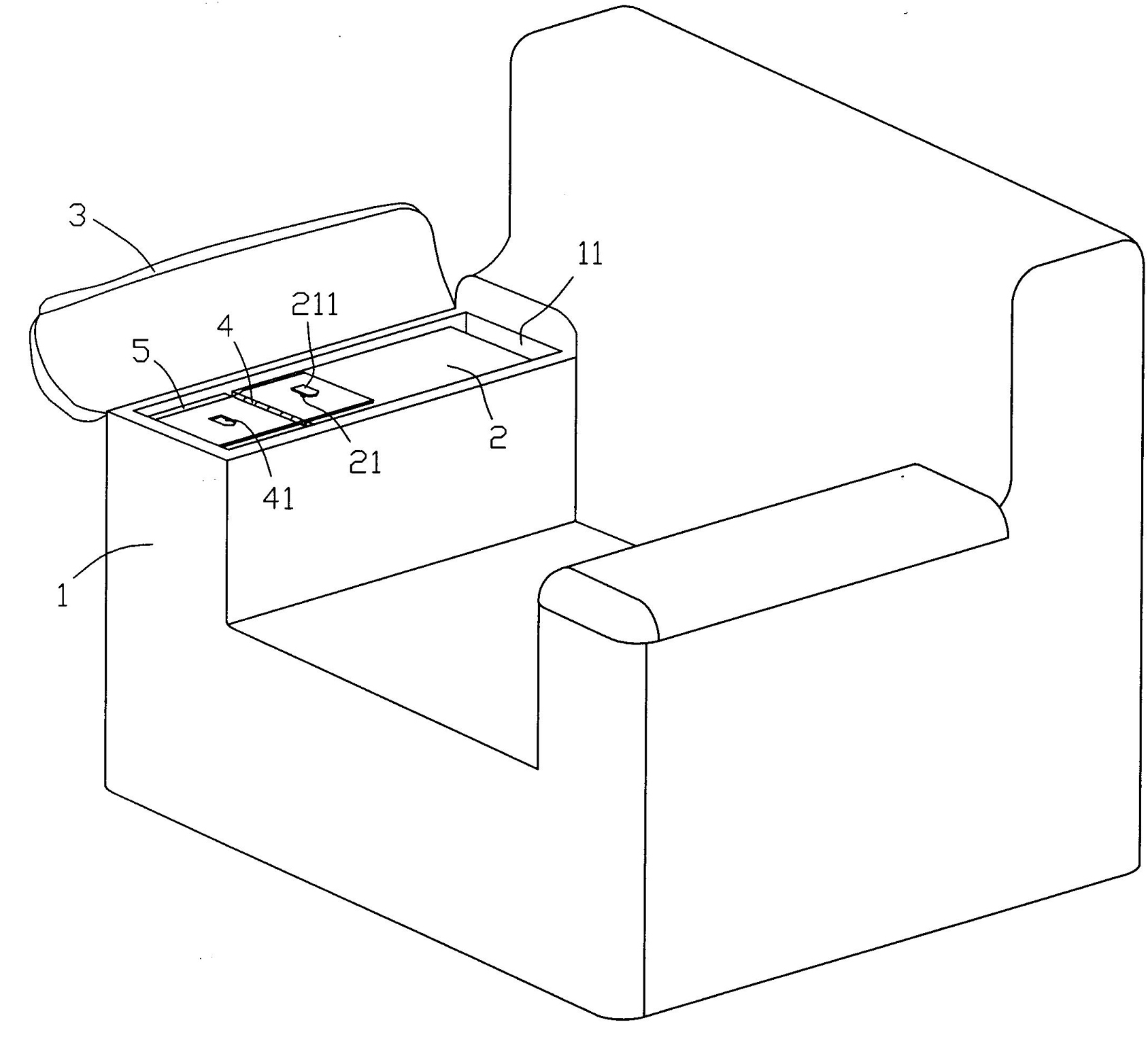 Multifunctional seat armrests