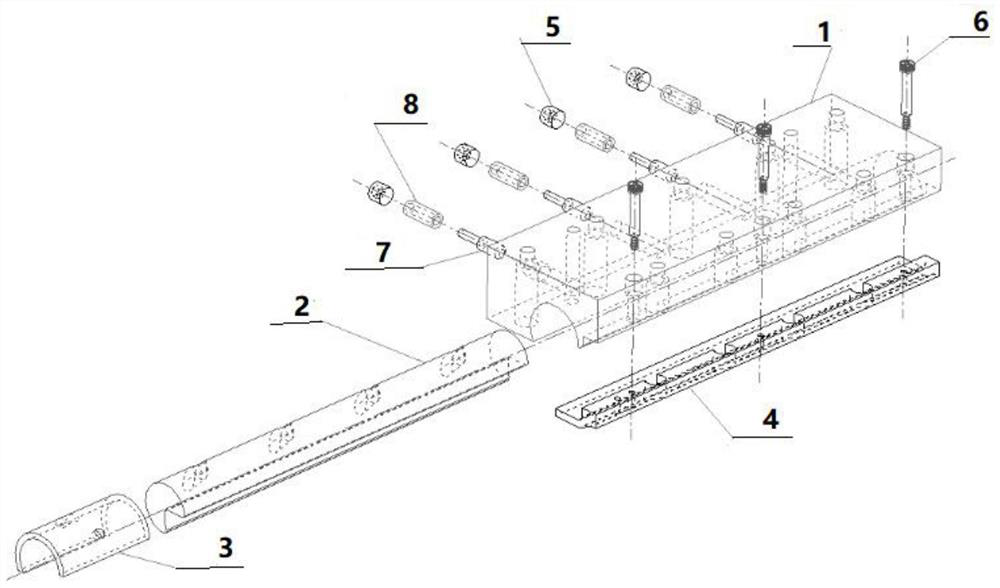 Flanging and bending device