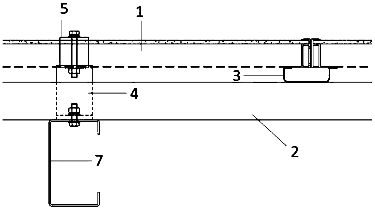 Solar roof structure based on structural waterproofing