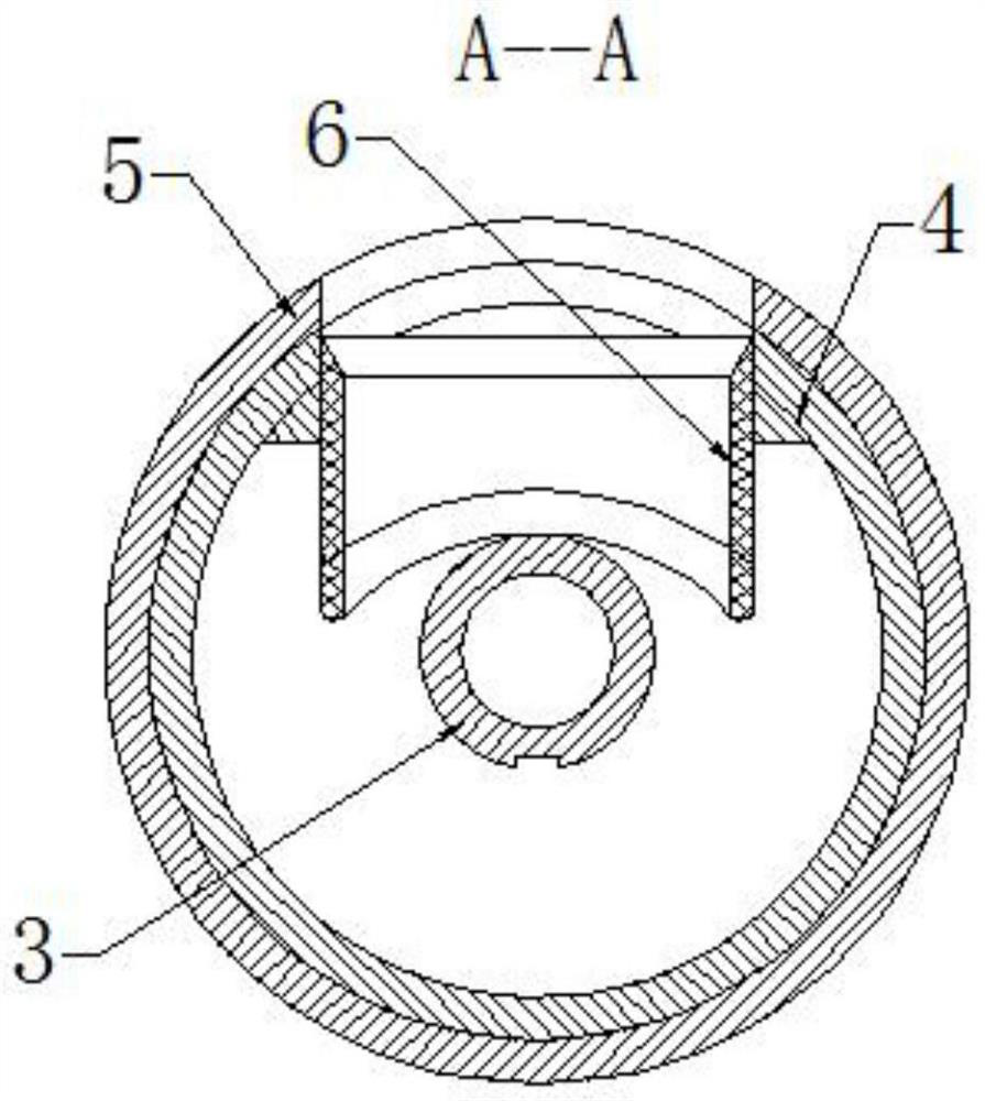 Sampling device for mineral product inspection and use method thereof