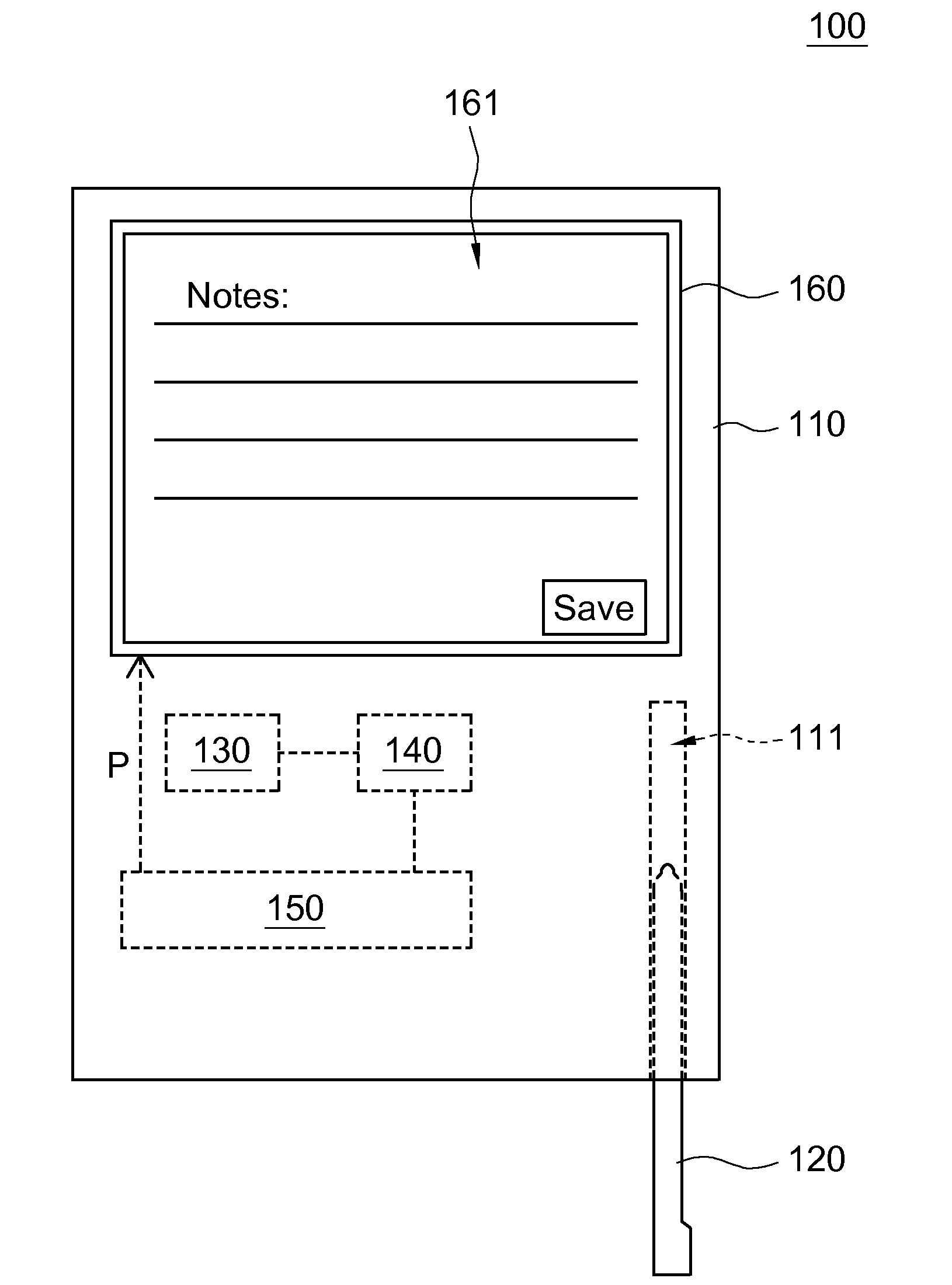 Handheld electronic device, executing application method, and digital data storage media