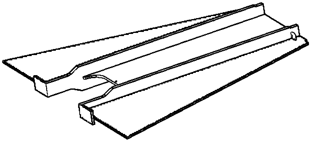 Marine low-speed diesel engine rack monolithic welding method