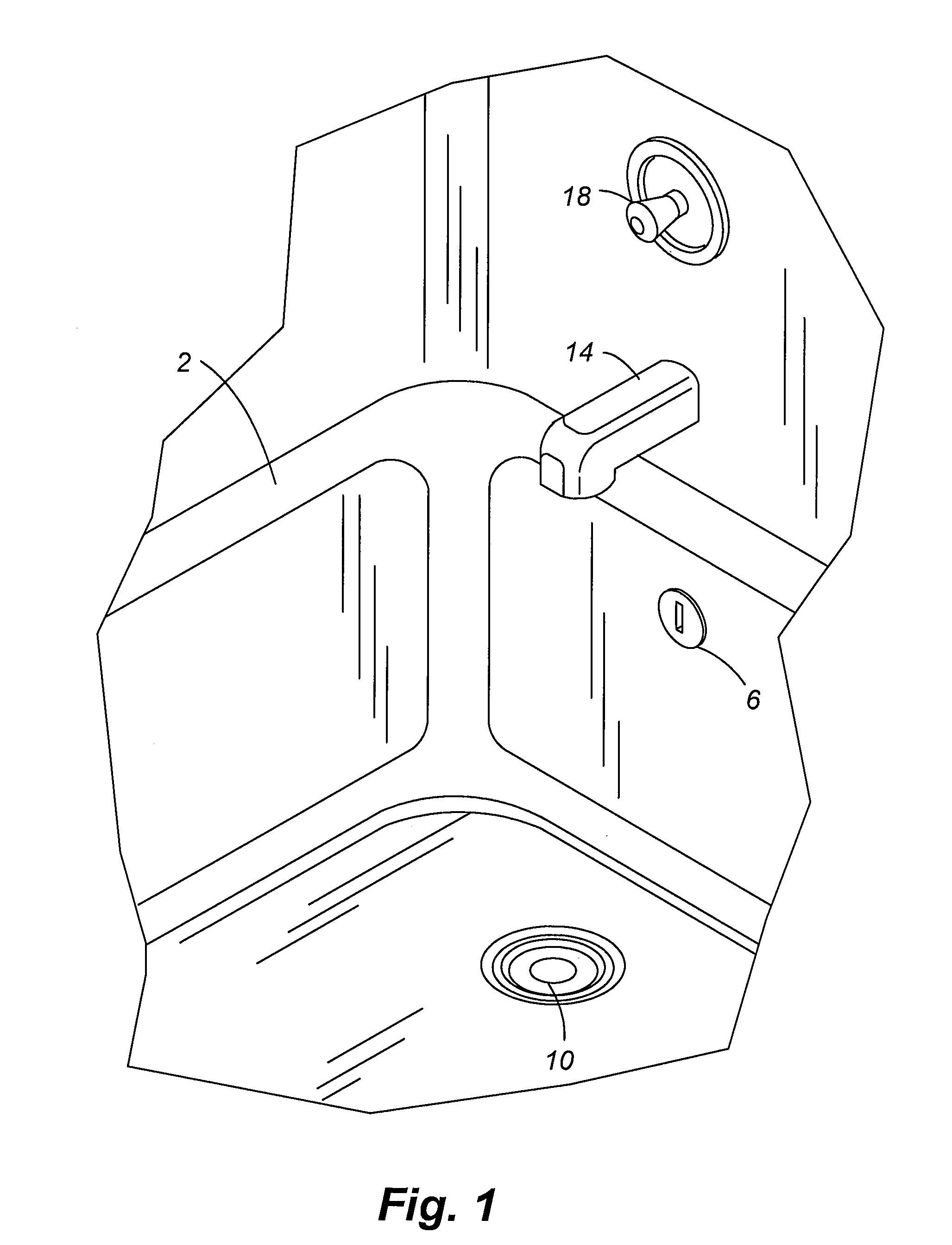 Cable actuated drain