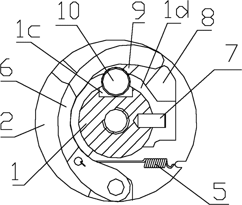 Engine camshaft assembly and motorcycle