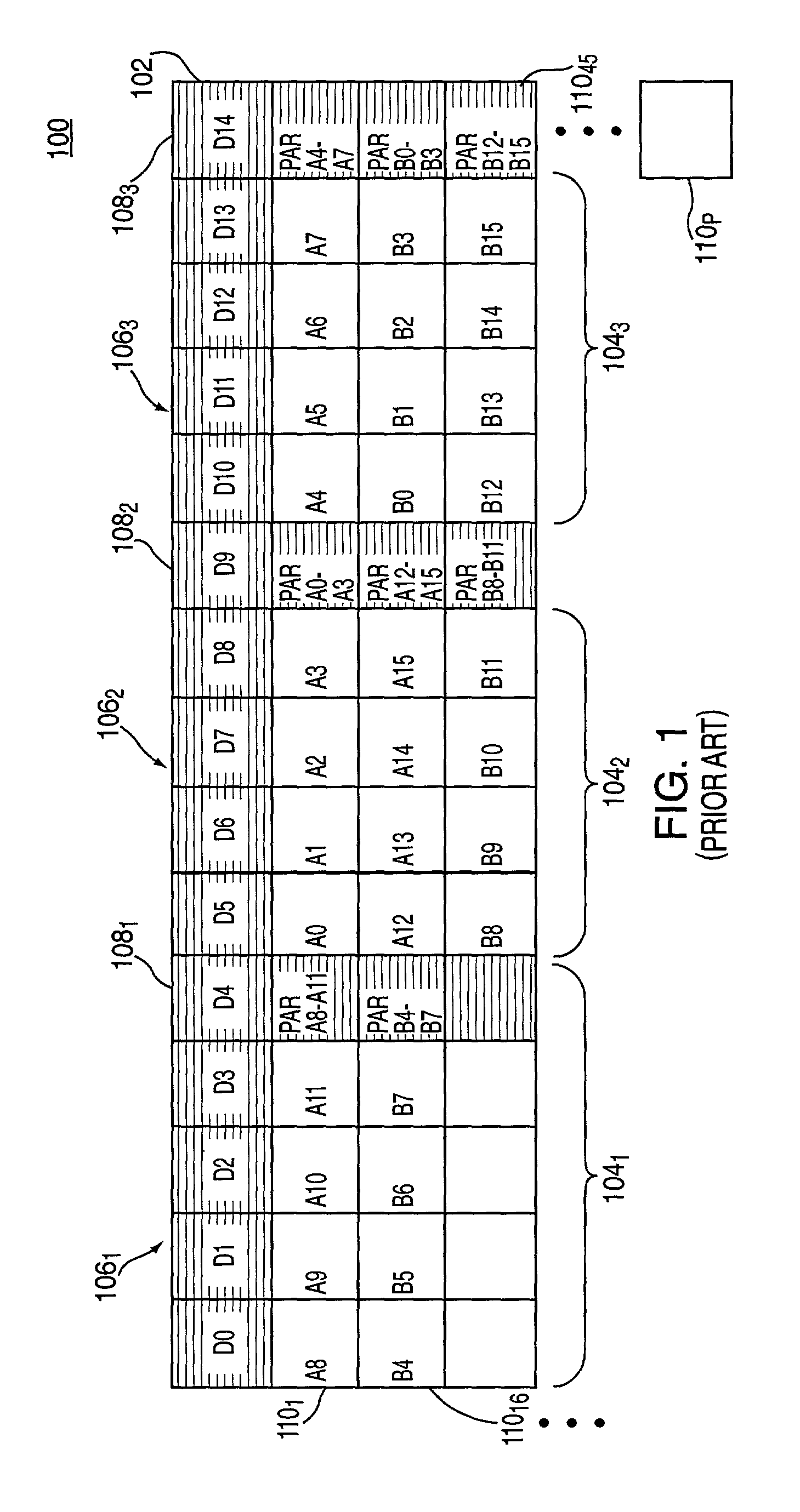 Method for regenerating and streaming content from a video server using RAID 5 data striping