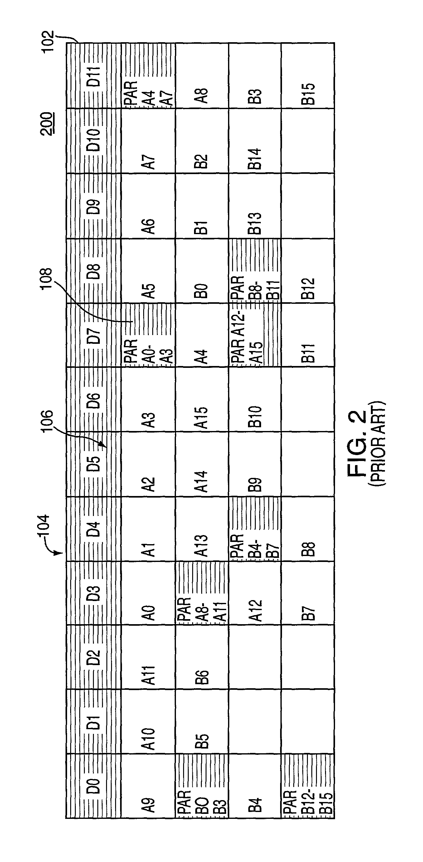 Method for regenerating and streaming content from a video server using RAID 5 data striping