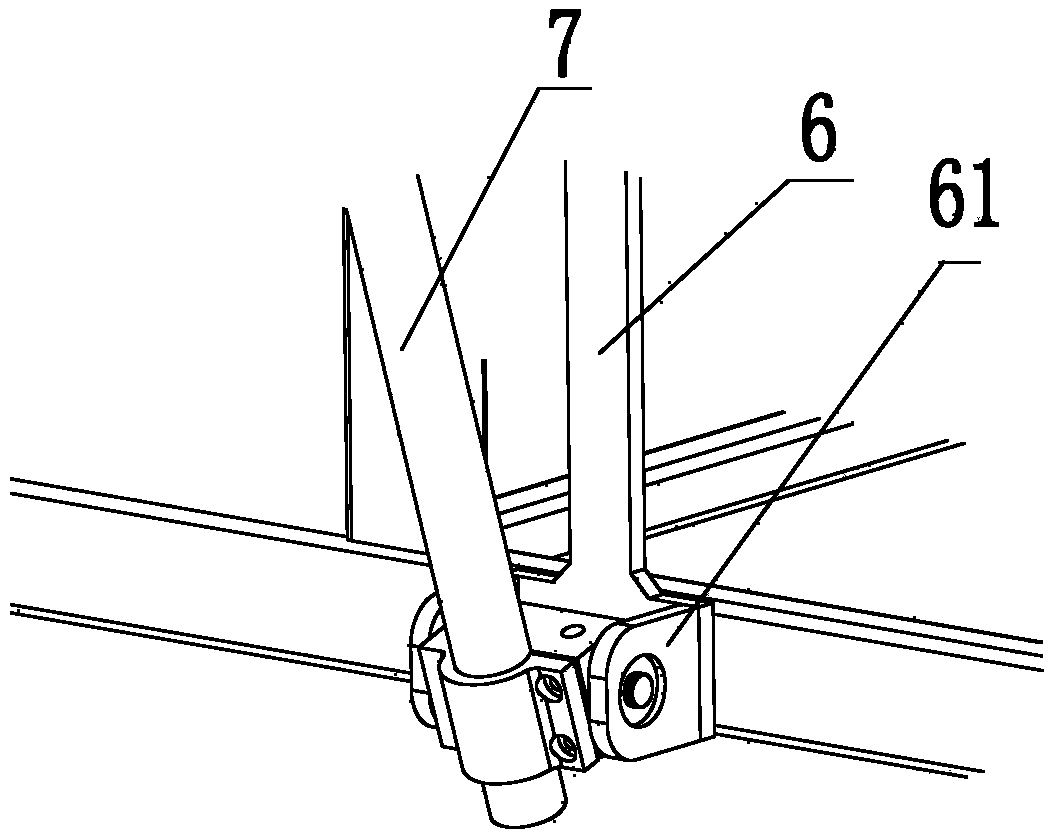 Clothing collecting device of placket machine and placket machine