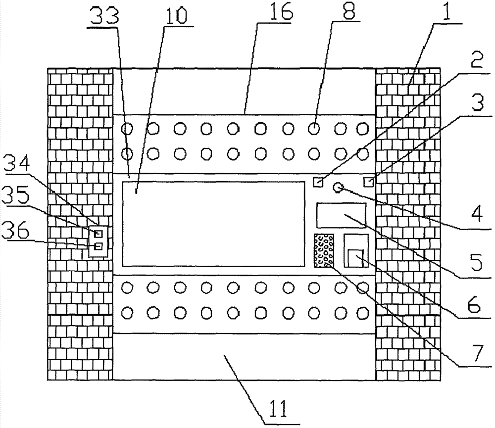 Enterprise management information release device having remote monitoring function