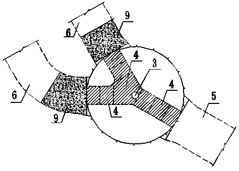 Excavation method of large-diameter cylindrical tailrace surge chamber