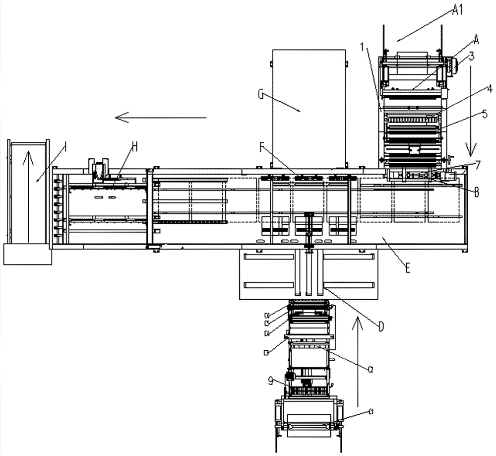 Three-station automatic multifunctional all-in-one machine for double-layer packaging bags