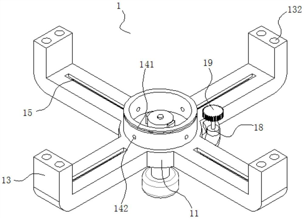 Stably suspended flying type bridge detection data collector