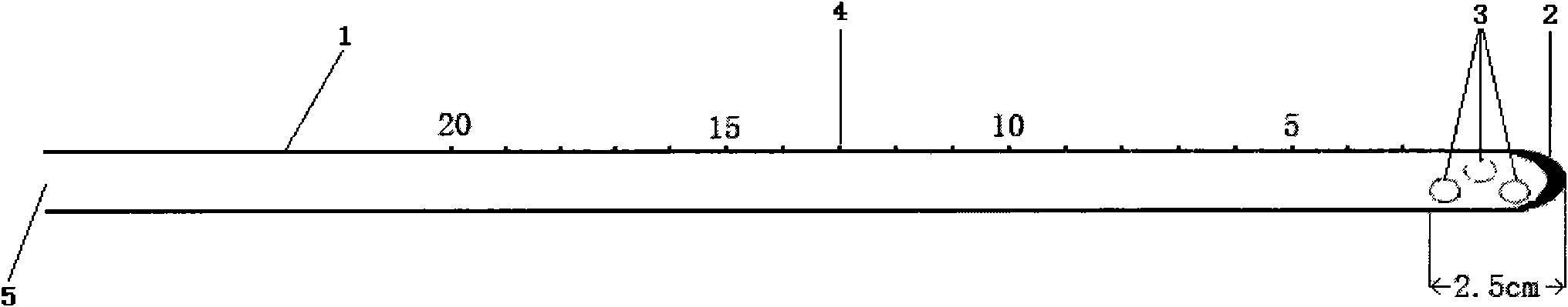 Bullet-shaped cerebral porous drainage tube and cerebral drainage device adopting same