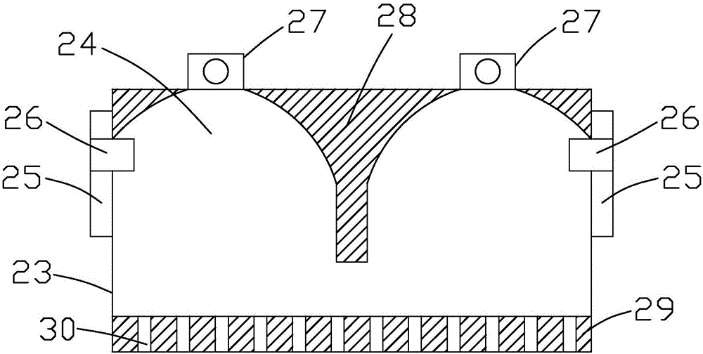 Automatic feeding method based on square silkworm rearing frame