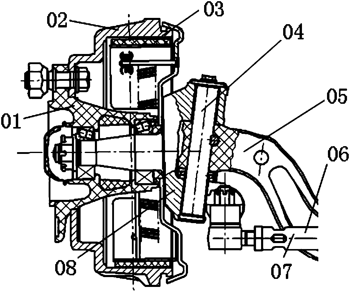 Steering pair placed on double-wishbone independent suspension and car provided with same