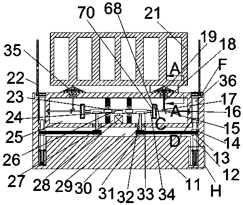 Reversible lane guardrail device based on combination of multiple relays