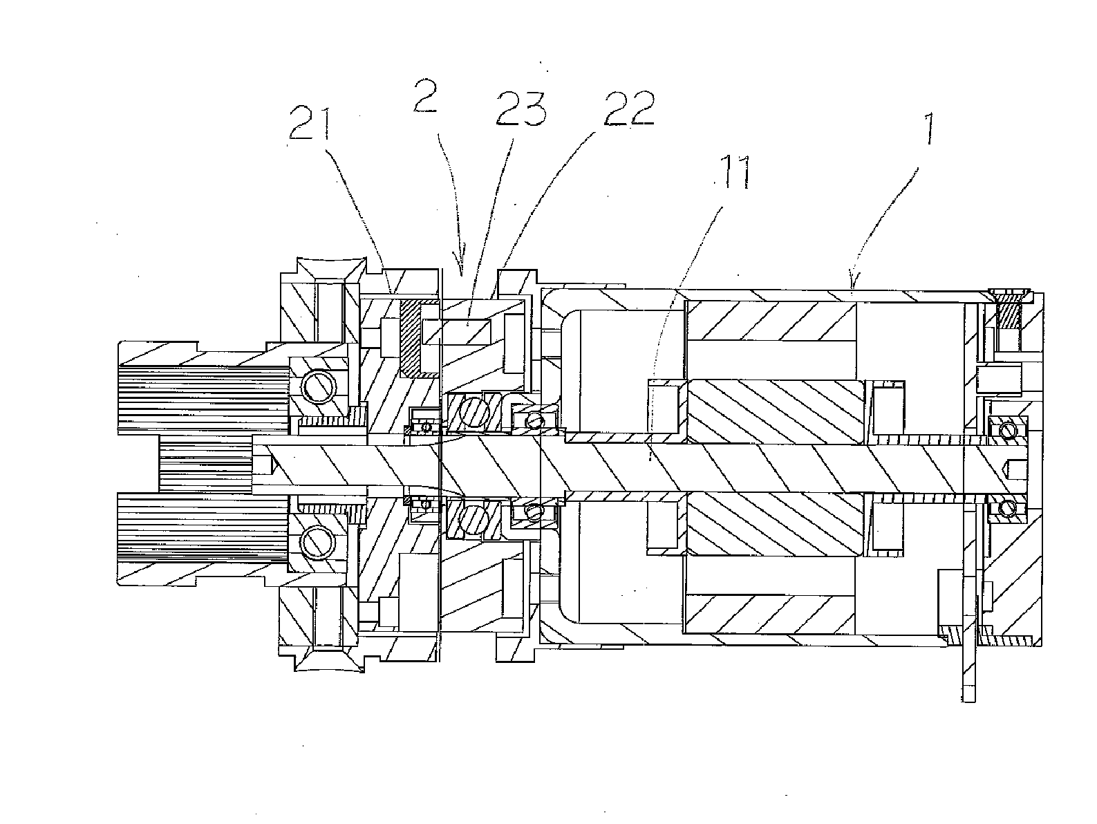 Magnetic levitation brake motor