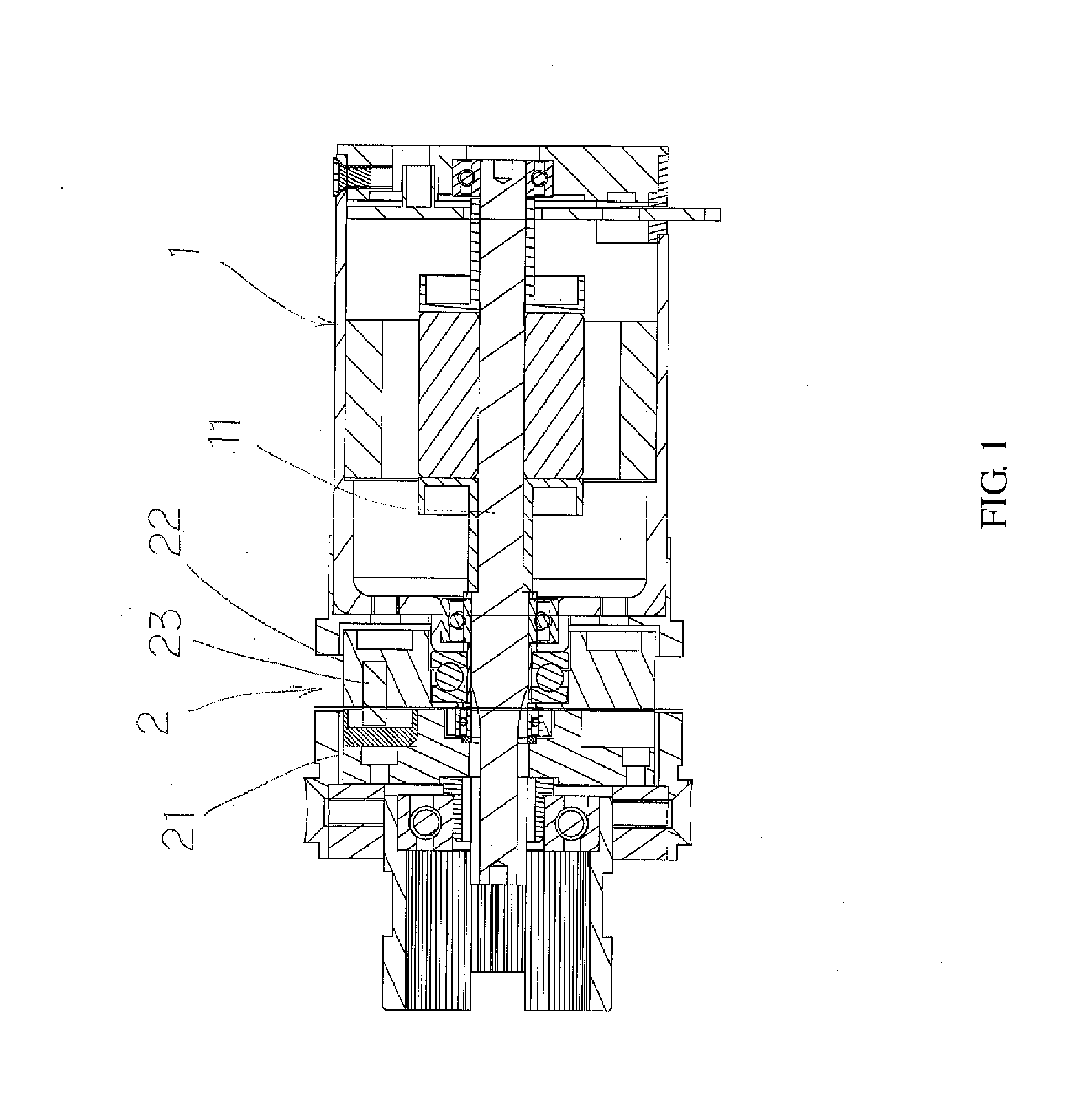 Magnetic levitation brake motor