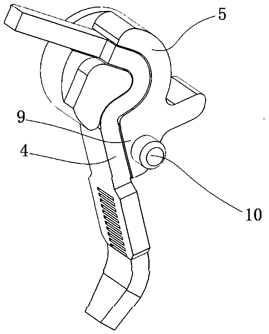 Breaker operation component