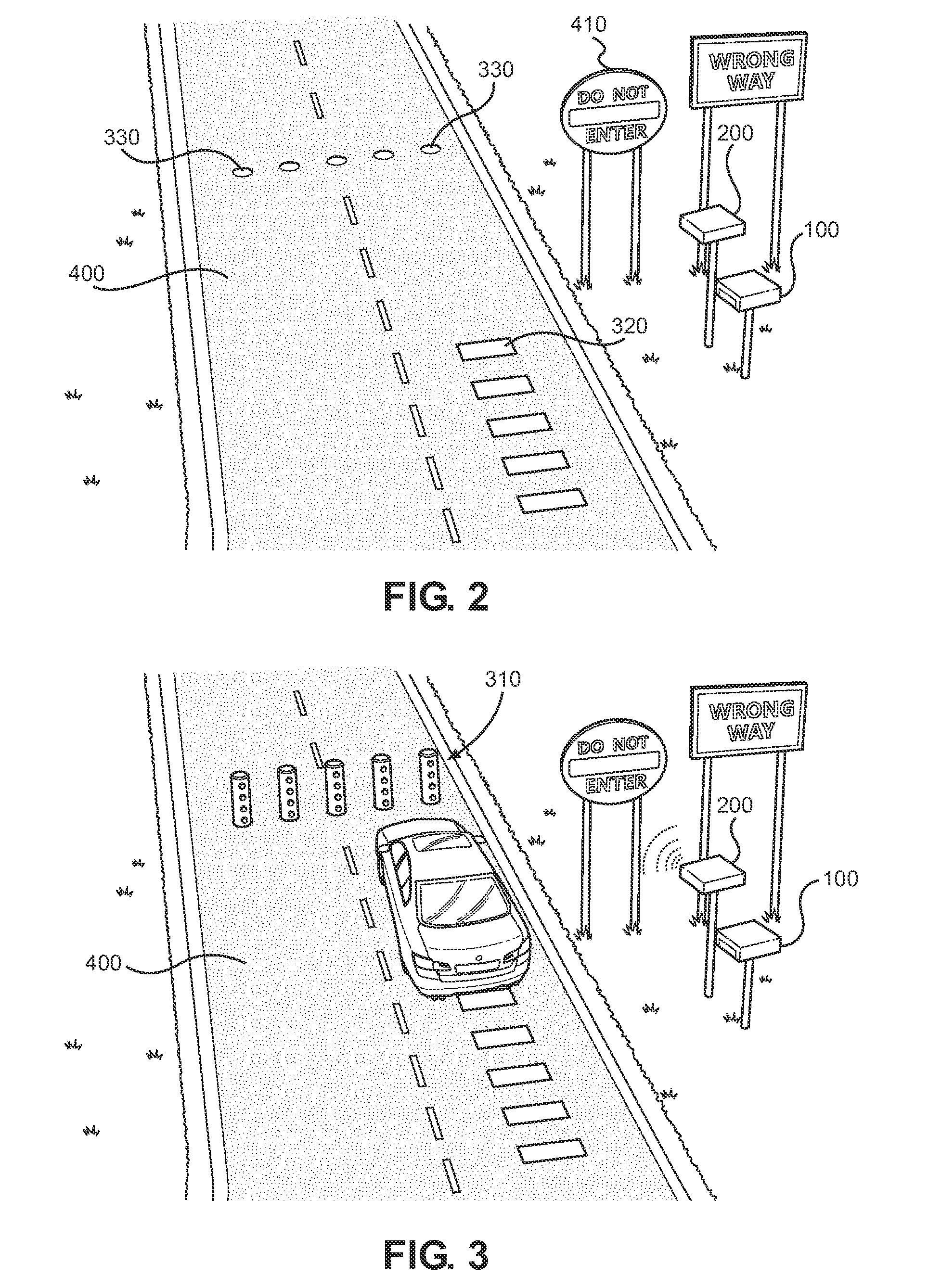 Entrance and Exit Ramp Safety System